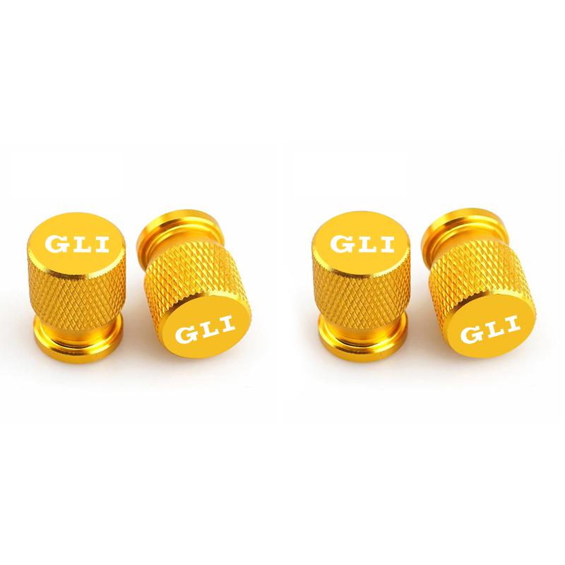 2026 Hot For Volkswagen VW Car Wheel Tire Valve Cap Tyre Stem Cover Dust-proof For VW Volkswagen GLI Rline Golf Beetle Passat Sh