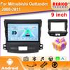 4G Carplay 2din Android Car Radio Multimedia Video Player for Mitsubishi Outlander 2008-2011    Navigation GPS Stereo HeadUnit BT