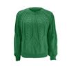 Women's Solid Color Crew-neck Long Sleeve Thread Solid Color Casual Sweater Top