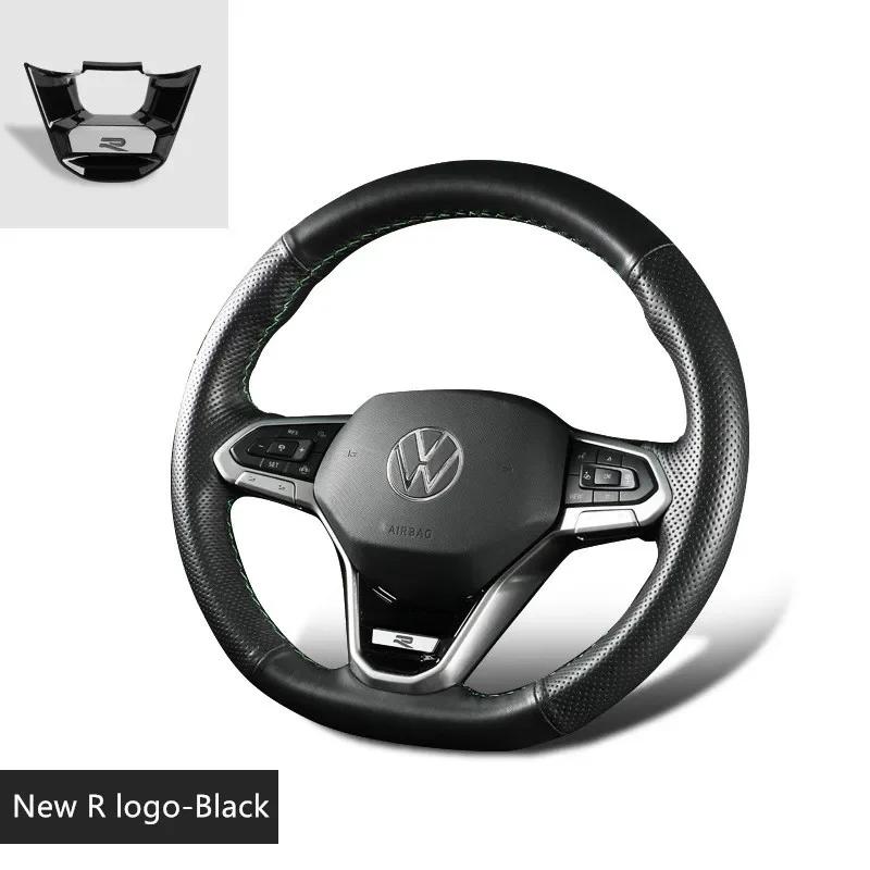 2025 Hot Car Steering Wheel Emblem Sticker Decals for Volkswagen VW Golf 8 MK8 Magotan CC Tayron X Touareg Accessories