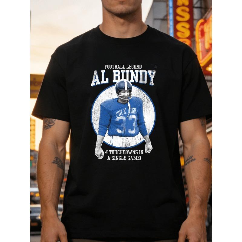 European Size Timeless Retro Couple unisex T-Shirts - Effortlessly Stylish & Versatile Married with AL BUNDY FOOTBALL ICON Adult Heather Tee