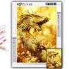 5D DIY Diamond Painting Cross Stitch Chinese Dragon Diamond Embroidery Mosaic Wall Art Home Decoration