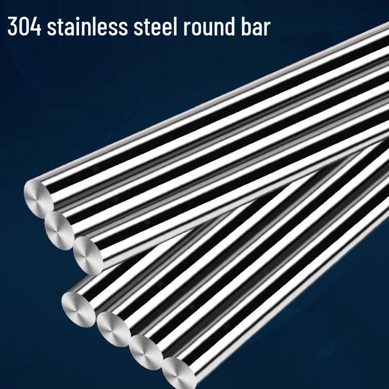 Круглый пруток из нержавеющей стали 304 - Сплошной, Линейный, Отрезанный на заказ