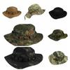 Large Brim Fisherman Hat Breathable Multicam Fishing Sun Cap Durable Bucket Benny Hats  Hiking