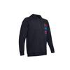 Under Armour Толстовки Мужские Черные С Капюшоном Умеренная Обычная 1355639-001