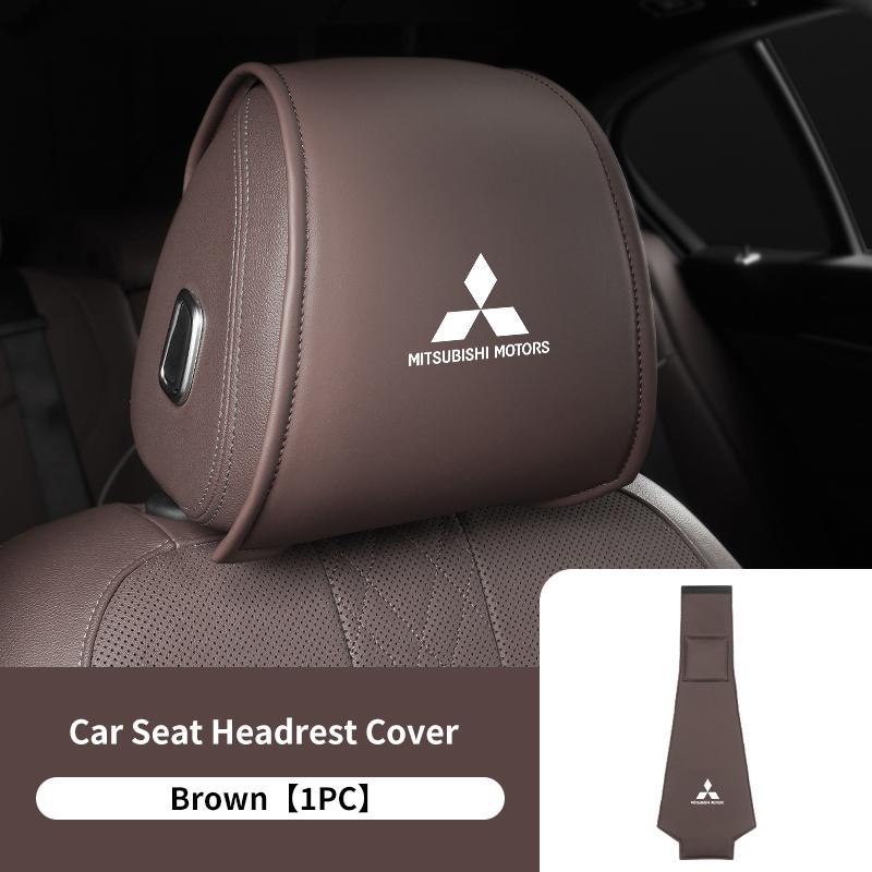 Прочная накидка на подголовник автомобиля, износостойкая, автомобильные аксессуары Для Mitsubishi Outlander Lancer Cross Colt Xpander Mirage Attrage