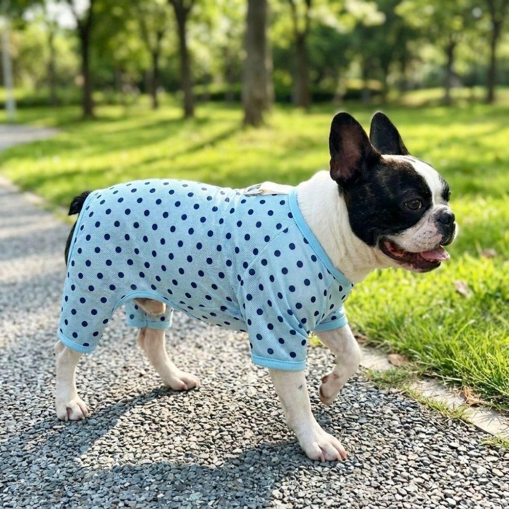 Thin Breathable Dog Four Leg Clothes Quick Drying Dog Cooling Clothes Cats Dogs