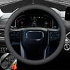14,5-15" 37-38 см Накидка на руль автомобиля из натуральной кожи Автоаксессуары для всех автомобилей
