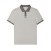 New MILANO Collection Polo Shirt Men's Monotone Gray F11M525108F-GY