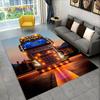 3D ковер-дорожка для грузовика Volvo для спальни, гостиной, дома, украшение дивана, игровая зона для детей, большой напольный коврик, подарок с мотоциклом