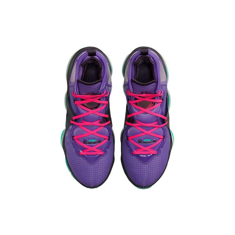 Nike Мужские кроссовки LeBron 19 EP Purple Teal Pink Black DC9340-500