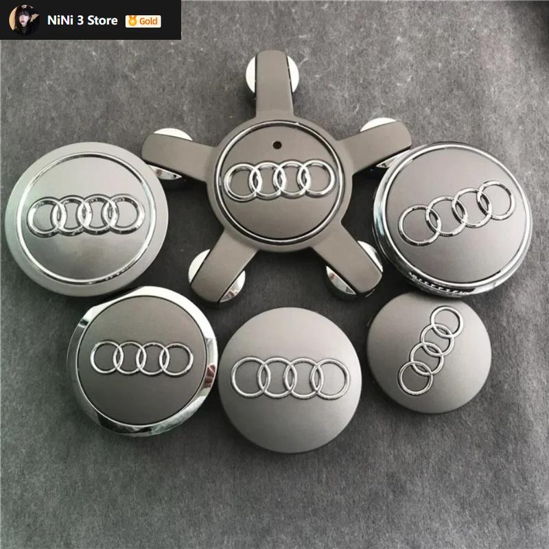 Audi Колпачки на ступицу колеса 4 шт./комплект 60 мм 61 мм 68 мм 69 мм 135 мм Автостайлинг Значок для A3 A4 A5 A6 A7 A8 S4 Автоаксессуары