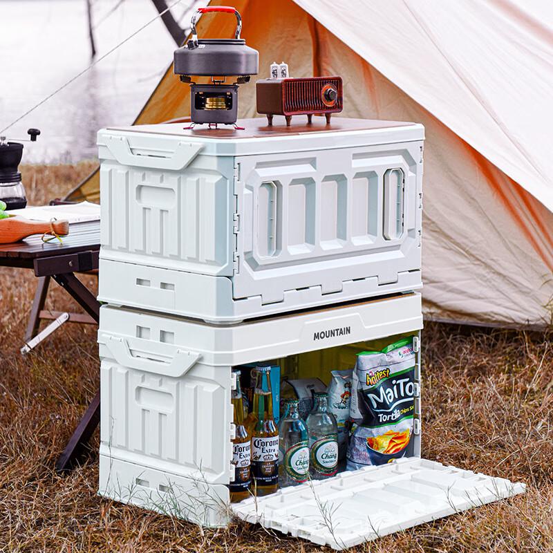 ToChef Folding Storage Box with Wooden Lid
