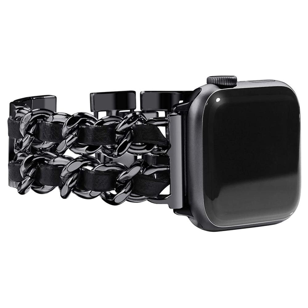 Watch Strap Wristband for Apple Watch Series 10 46mm/Ultra 2 Ultra 49mm/9 8 7 45mm/SE (2023) SE (2022) SE 6 5 4 44mm/3 2 1 42mm