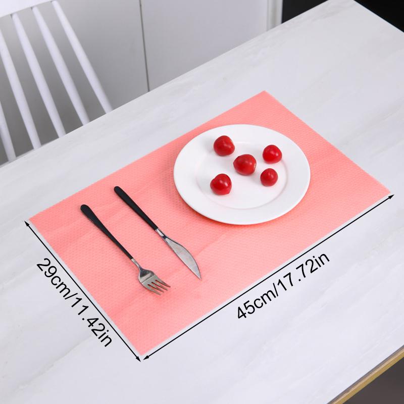 4 шт. анти-масляная плесень моющийся EVA водонепроницаемый коврик для холодильника теплоизоляционный подставка для ящика шкафа салфетка для столовых приборов