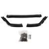 3pcs Gloss Black Front Bumper Splitter Lip Kits Sporty Visual Impact For WRX STI VA 2015 To 2021