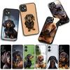 Чехол для телефона Животное Милый Такса Собака Чехол для Apple iPhone 17 16 11 Pro XS Max XR 6 7 8 Plus + 16E SE 2020 Air 5 8+ Чехол