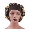 Elastic Wide Band Hair Care Head Wrap Night Sleep Hat Satin Bonnet Chemo Caps Hair Loss Cover