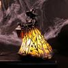 Scary Broomstick Witch Statues 16cm Resin Night Light Holiday Decorative Lamp  Halloween Party