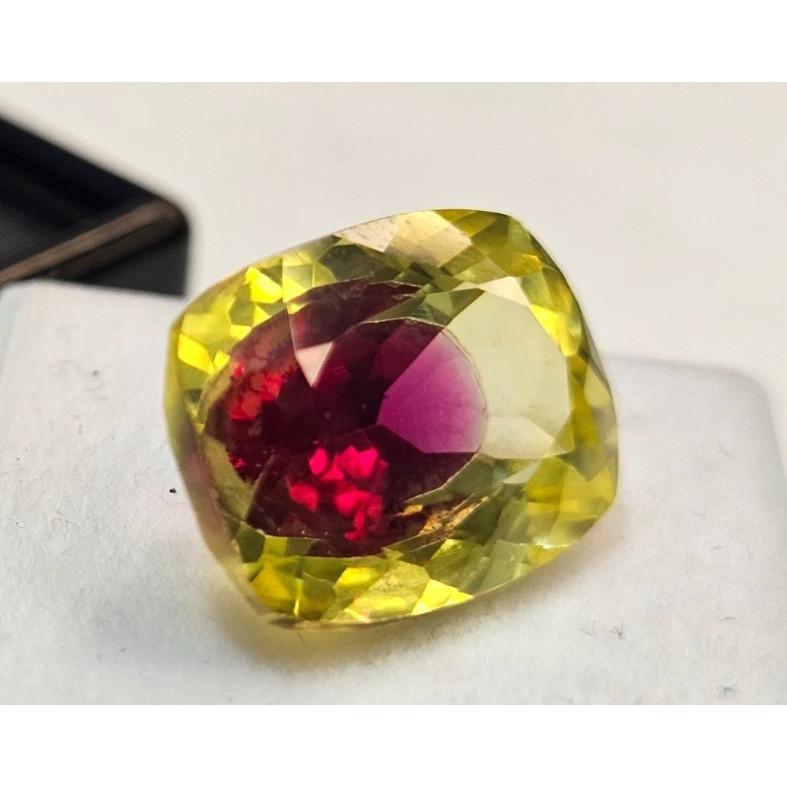 Certified Natural Pitambari Sapphire Cushion Cut 11-13 Ct Stunning Gemstone