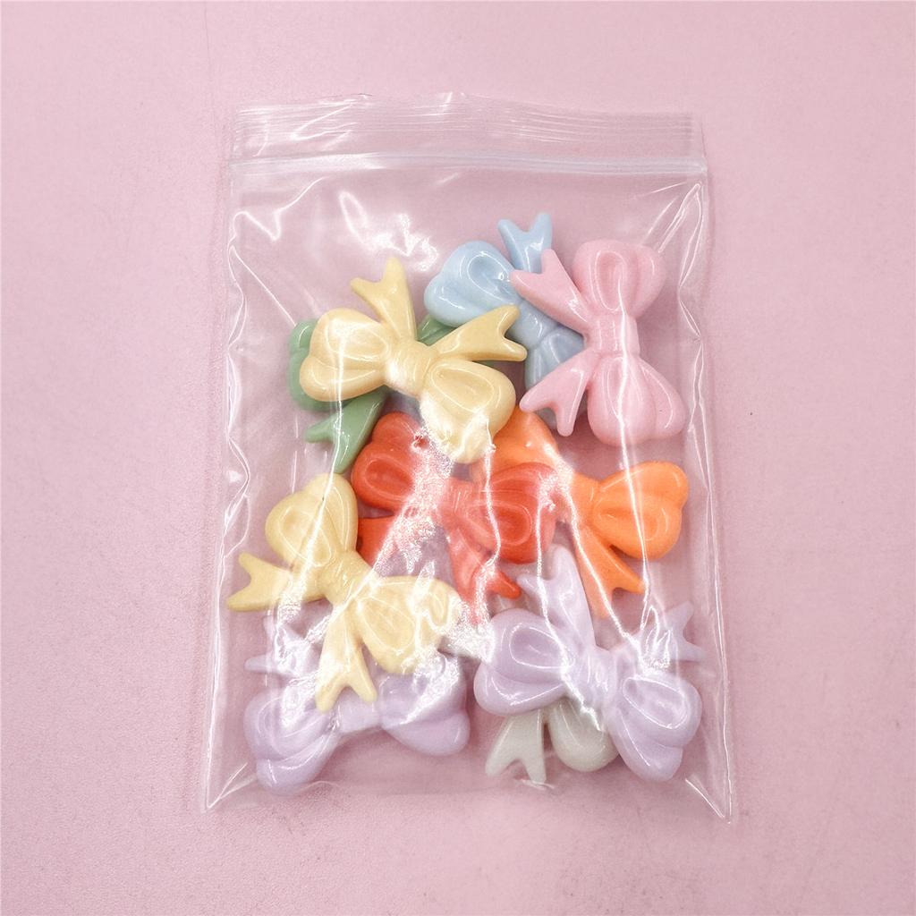 Очарование желе Цветной аксессуар Материал DIY Аксессуар Галстук-бабочка Бусины Материал ручной работы Ювелирные аксессуары Шпилька Орнамент 5 шт. 22,5*29 мм