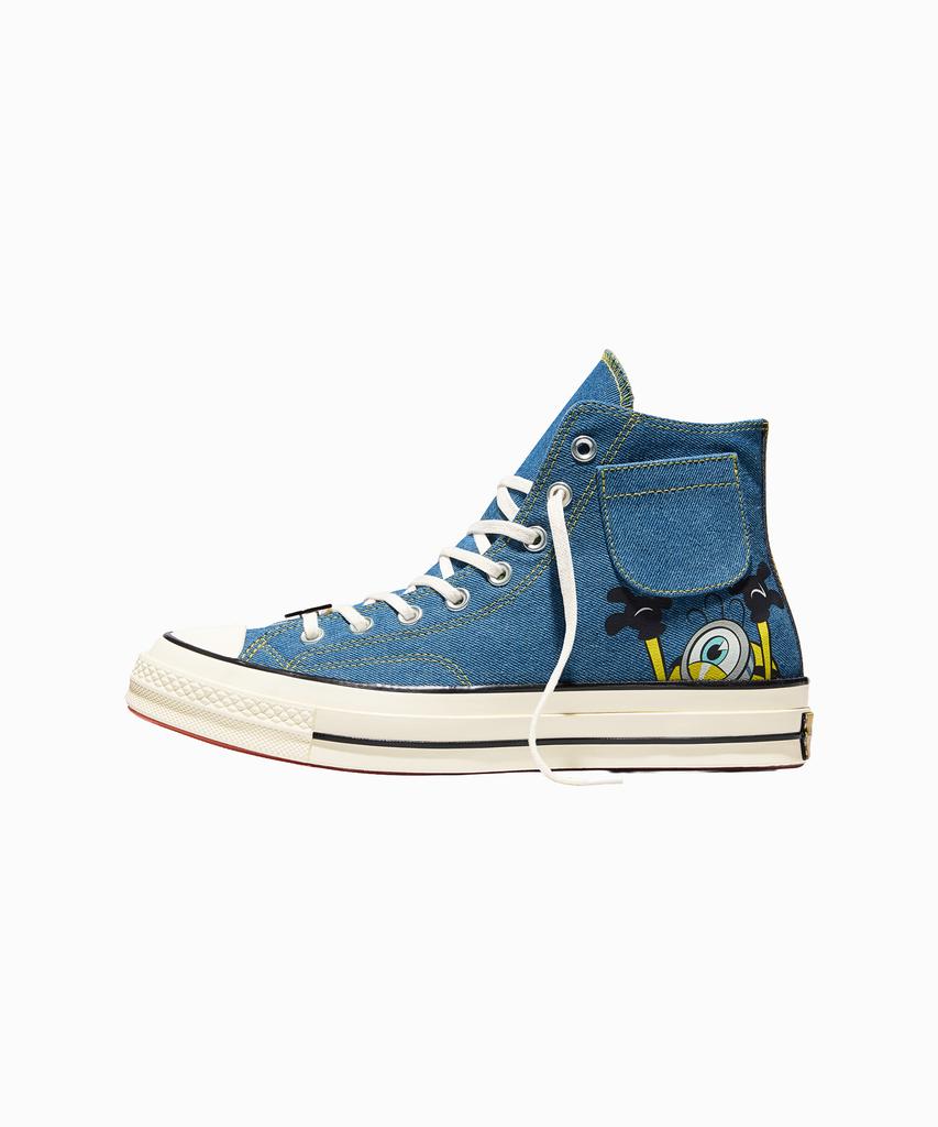 Converse X Minions Chuck 70 Синие A21402C