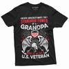 Рубашка ветерана дедушки США Ветеран США Патриотическая рубашка для папы дедушки футболка унисекс