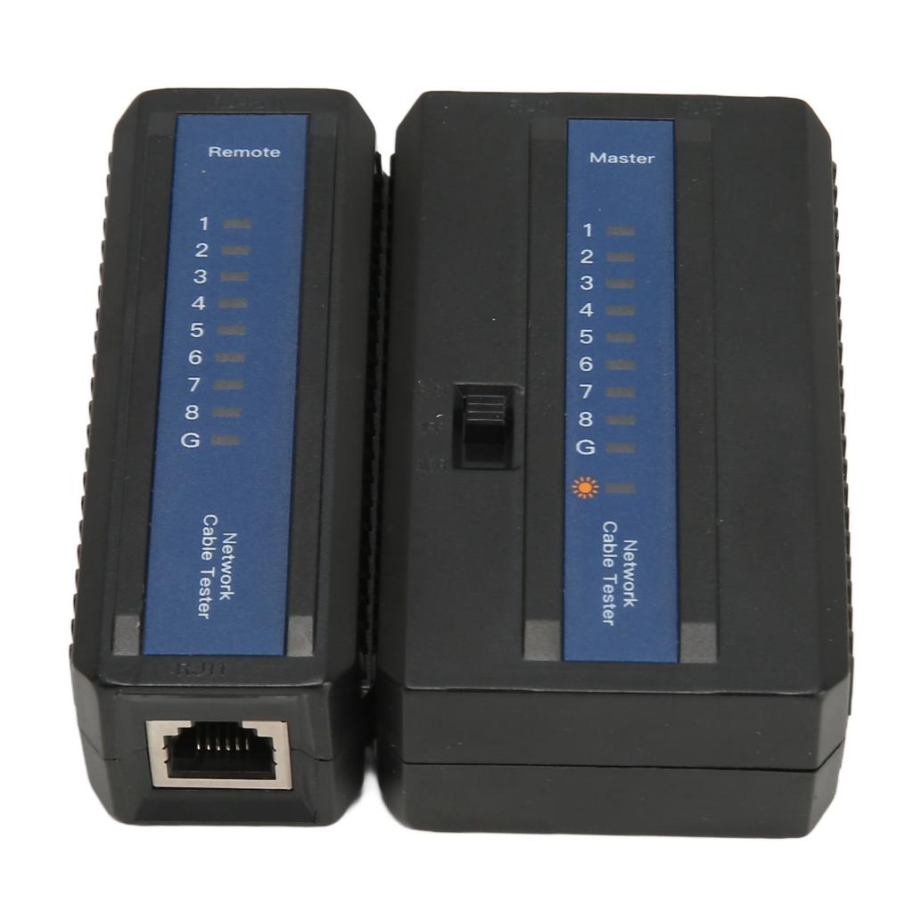 Тестер сетевого кабеля LAN Cable Phone Line Инструмент двойного назначения для обслуживания RJ45 RJ11 RJ12 CAT5