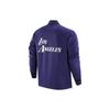 Nike Los Angeles Lakers Повседневная спортивная куртка с рукавом реглан на молнии Мужские куртки Фиолетовый DR2201