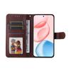 For Honor 400 5G (Global) PU Leather Wallet Case ENKAY HAT PRINCE Phone Stand Cover with Tempered Glass