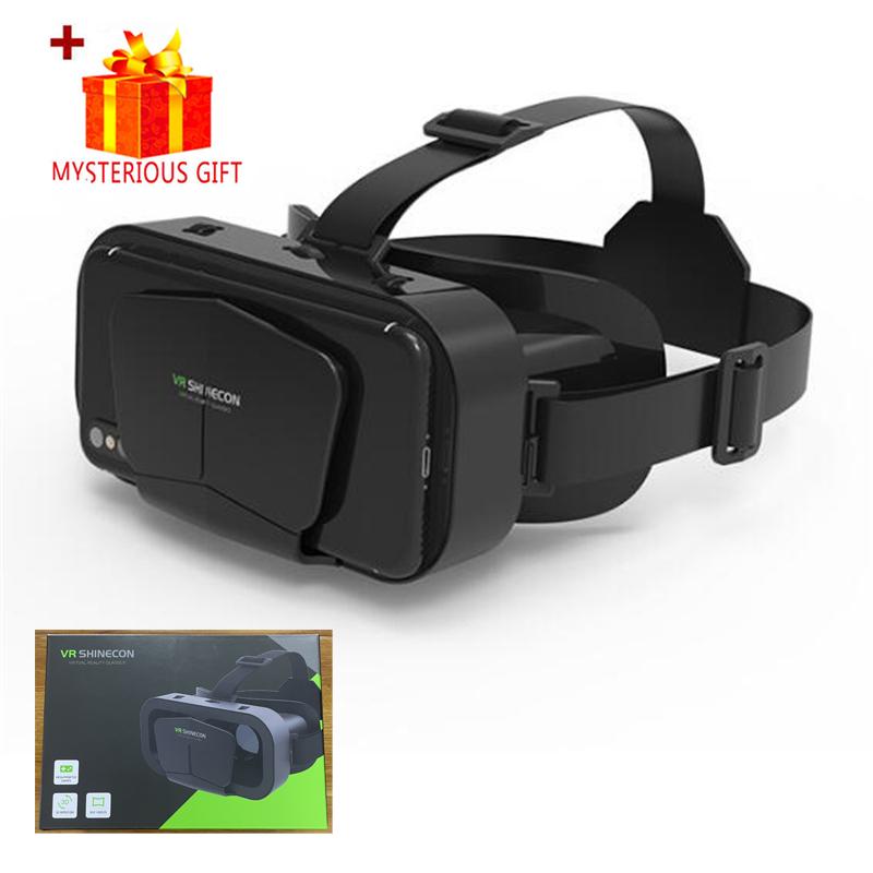 Очки виртуальной реальности Shinecon Viar VR Шлем 3D Устройство Очки Линзы Для Смартфона Умного Телефона Игра Мобильный Набор 5