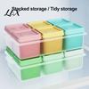 Freezer Safe Silicone Pods Food Grade Molds, Large Capacity 6 Compartments Meal Portion Control Baby Feeding Prep Containers, Leak-proof Reusable