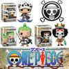 Funko Pop One Piece Luffy Brook Chopper Zoro Nami Law Action Figure Toy 9cm