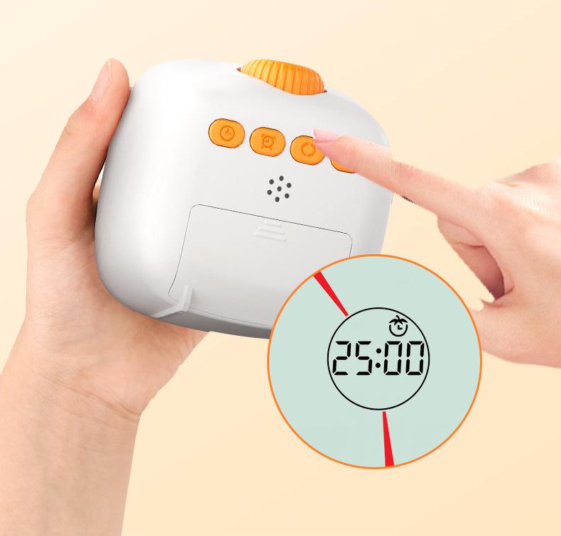Student Desktop Timer: Children's Visual Alarm Clock for Time Management and Study Countdown