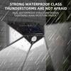 Многофункциональная солнечная лампа для уличного украшения сада, солнечный светодиодный светильник, водонепроницаемый солнечный свет, прожектор с датчиком движения
