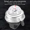 Aluminum Alloy Compass Bike Bell Handlebar Mounted Clear Crisp Loud Sound Universal MTB