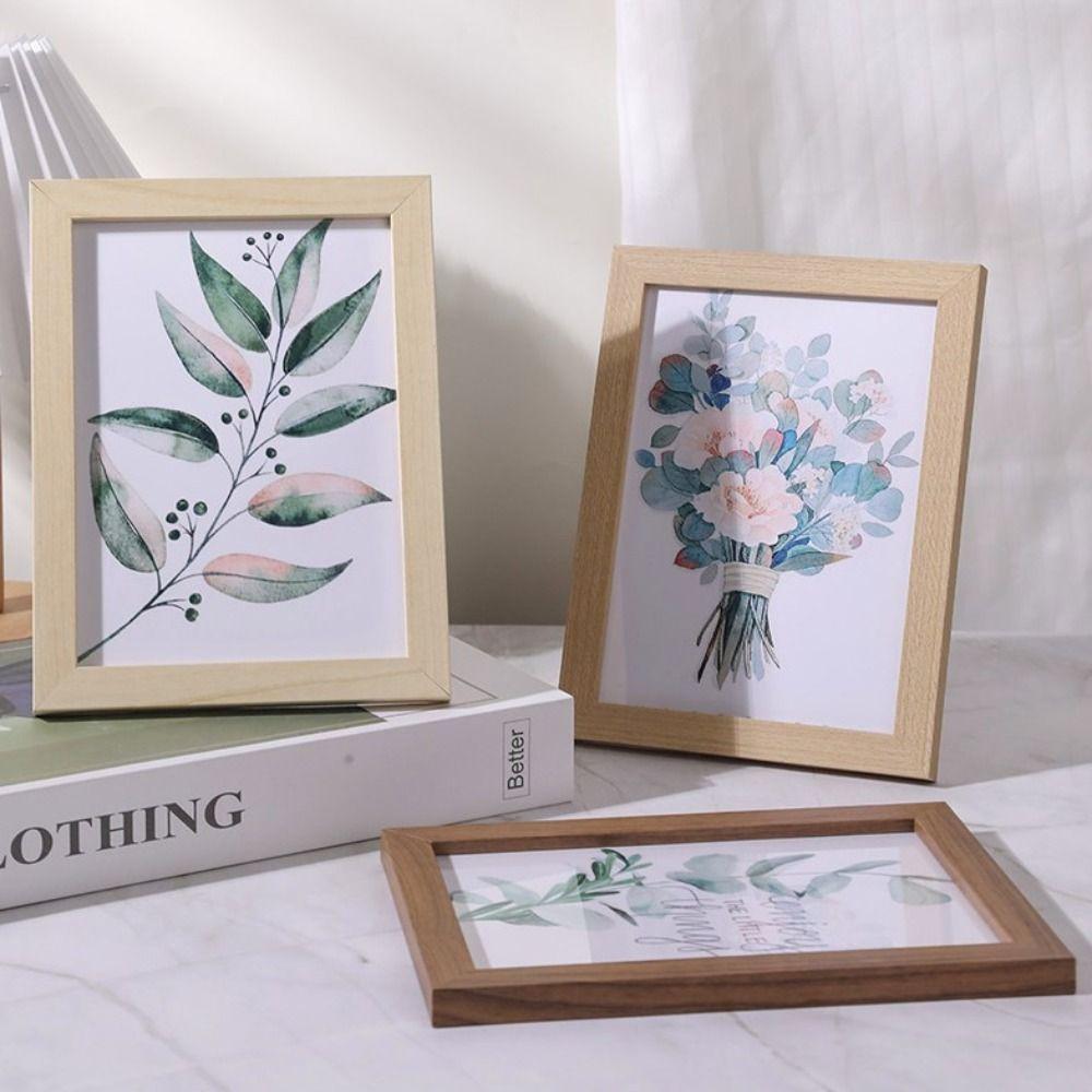 Красочные фоторамки Рисунки Дисплей Держатели Простая фоторамка Главная