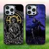 D-Dark Game S-Souls Черный Чехол для Телефона Совместимый с iPhone 17 16 15 14 13 12 11, Pro, Max, Plus, E, Air, Mini