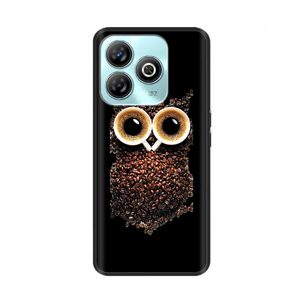 Чехол для ZTE Blade A75 Задняя крышка для ZTE Blade A75 4G Черный Мягкий Силикон Защитные Чехлы для Телефона на BladeA75 A 75 2024 Coque