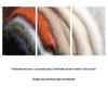 Women's 100% Pure Cashmere Brushed Long Sleeve Turtleneck Pullover Sweater - Loose Fit and Versatile 