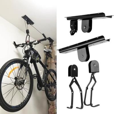 Ascenseur De Vélo - Monté Au Plafond - Acier Et ABS - Installation Facile