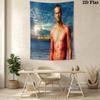 Paul Walker'S Cool Wall Tapestry Tapestry Fashion Print Wallmounted Home Decor Wall Covering Decoration Background Wall Hanging Cloth