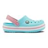 Crocs Bayaband Crocband Повседневные клоги Нескользящие Прочные сандалии Детские сандалии Синий Белый 207006-4S3
