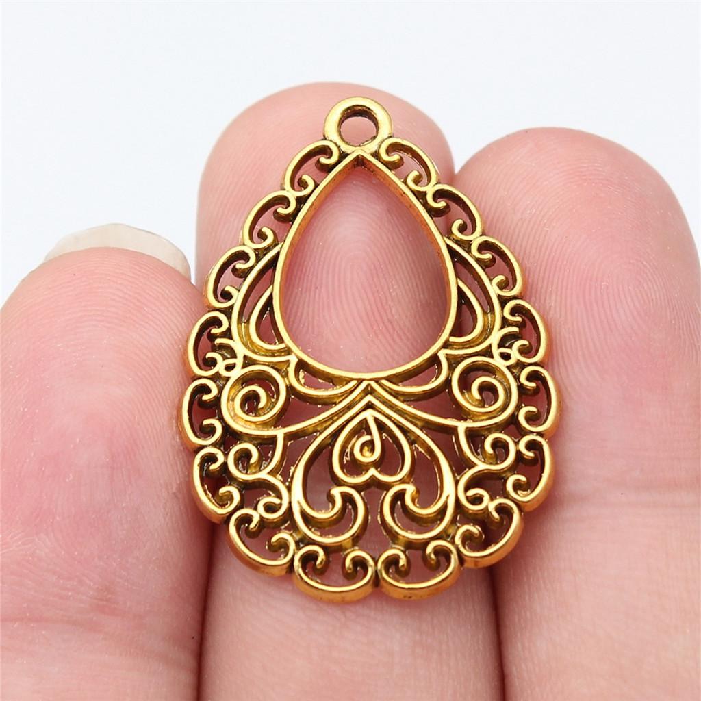 Шармы Волна Капля воды Завиток Подвески Детская бижутерия Материалы QC135