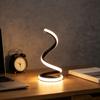 1 шт. USB спиральный стол, светодиодный ночник, регулируемая настольная лампа, гостиная, прикроватная тумбочка, кабинет, офисная спальня, декор