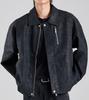 Куртка-бомбер Button Seoul Regular Fit из веганской кожи (черный)