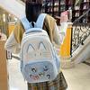 Student Schoolbag High Value Junior High School Girls Backpack New Large Capacity Backpack Student Spine Bag