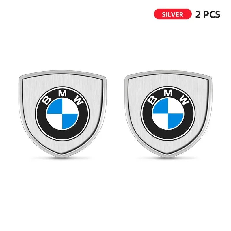 3D Metal Shield Stickers Trunk Exterior Car Accessories For BMW X1 X3 X5 X6 X7 1 3 5 6 7 Series G20 G30 G11 F15 F16 G01 G02 F48