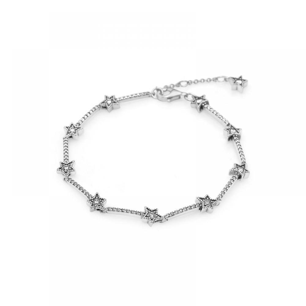 Pandora 598498c01 Moment Celestial Star Starry Sky Silver Bracelet