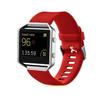 For Fitbit Blaze Genuine Silicone Strap With Card Buckle For Sports And Casual Use